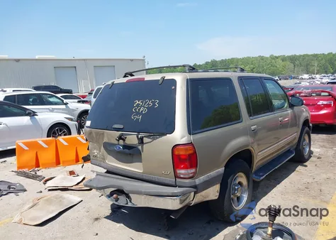 2000 Ford Explorer Xlt из США, поврежденный, VIN 1FMZU73E9YZC14189